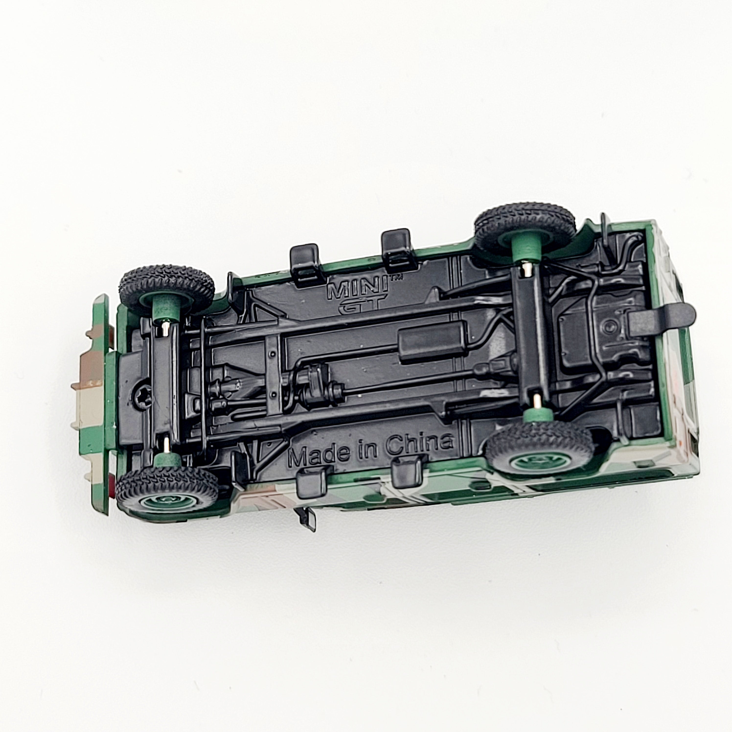 Mini GT Land Rover Defender 110 - 1:64, Malaysian Army "Harimau Belang" (2021 Limited Edition)